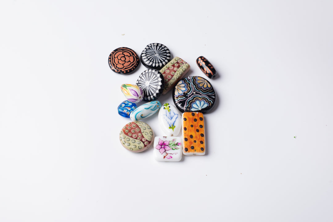 De-Lemon Premium Hand-Painted Beads