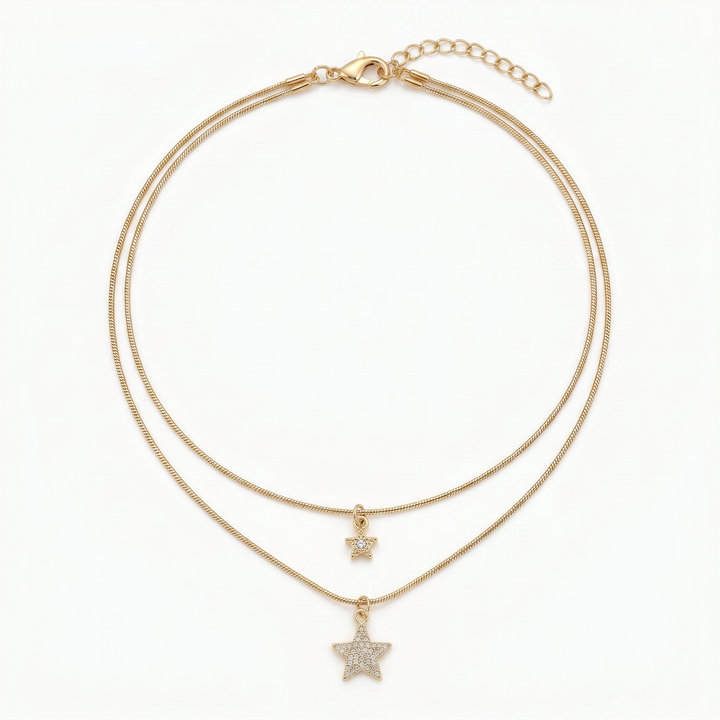 Golden Solstice Medallion Necklace – Waterproof 18k Gold Plated Stainless Steel