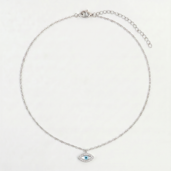 Sunburst Nazar Medallion – Hypoallergenic 316L Stainless Steel