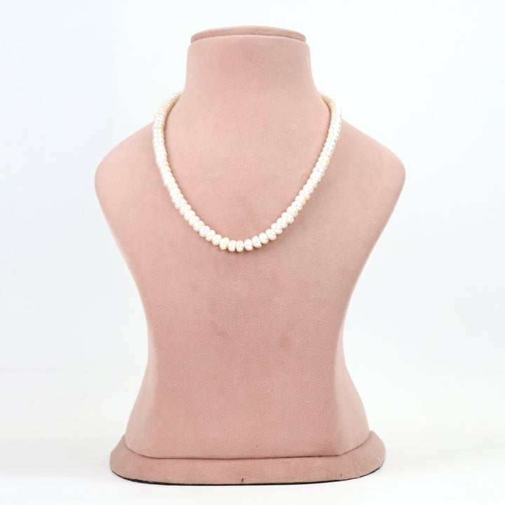 De lemon Real Pearl Single-Strand Necklace