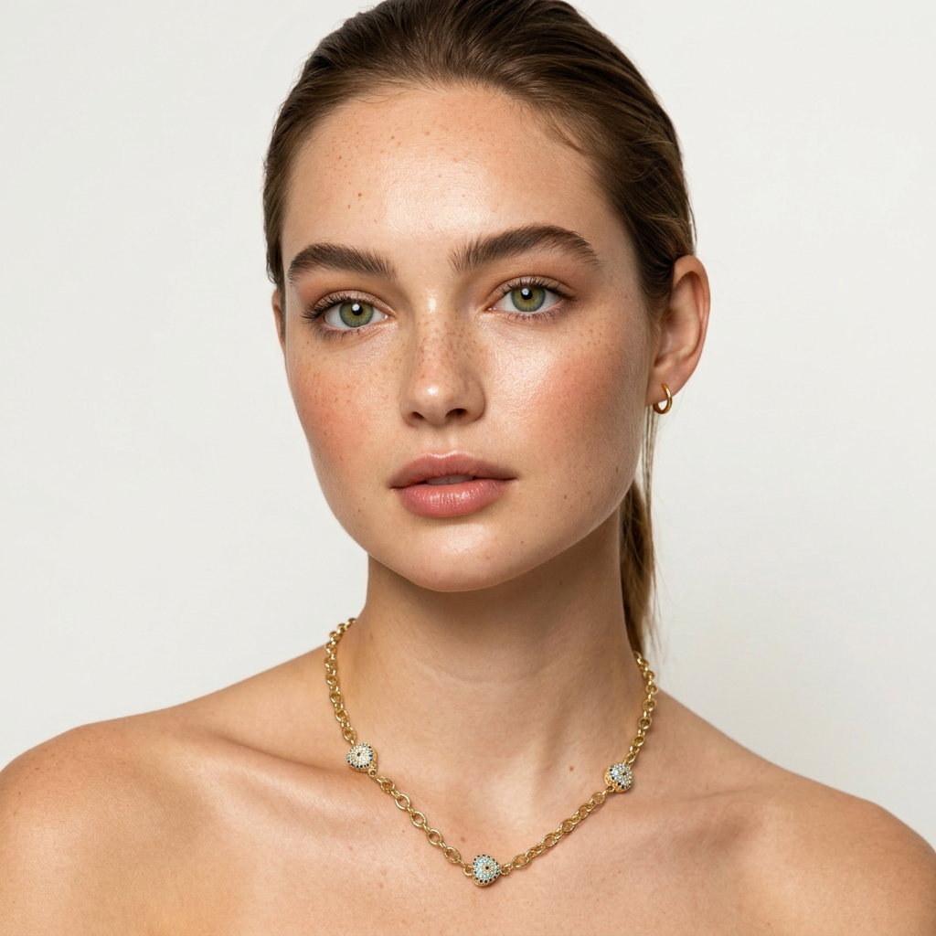Lucky in Love Clover Necklace – 18k Gold Plated Stainless Steel