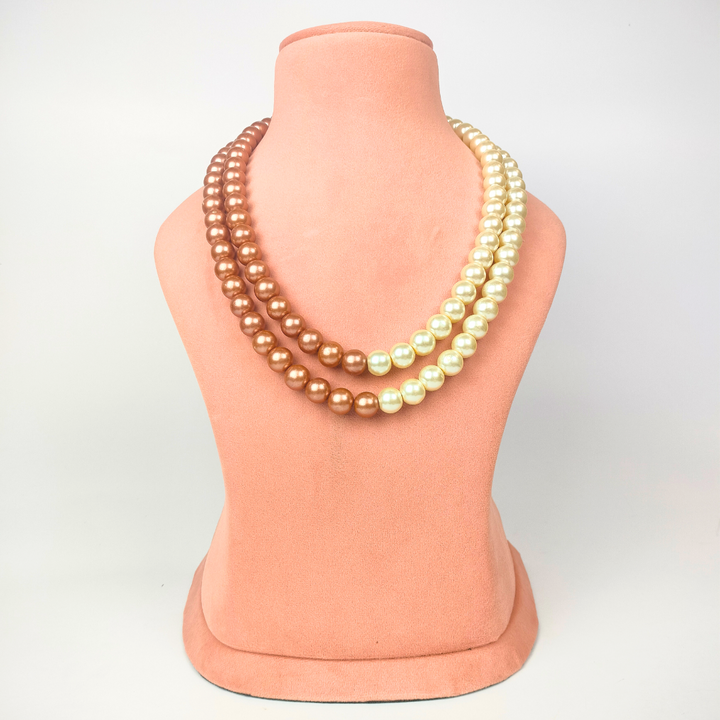 Double layer Statement Necklace