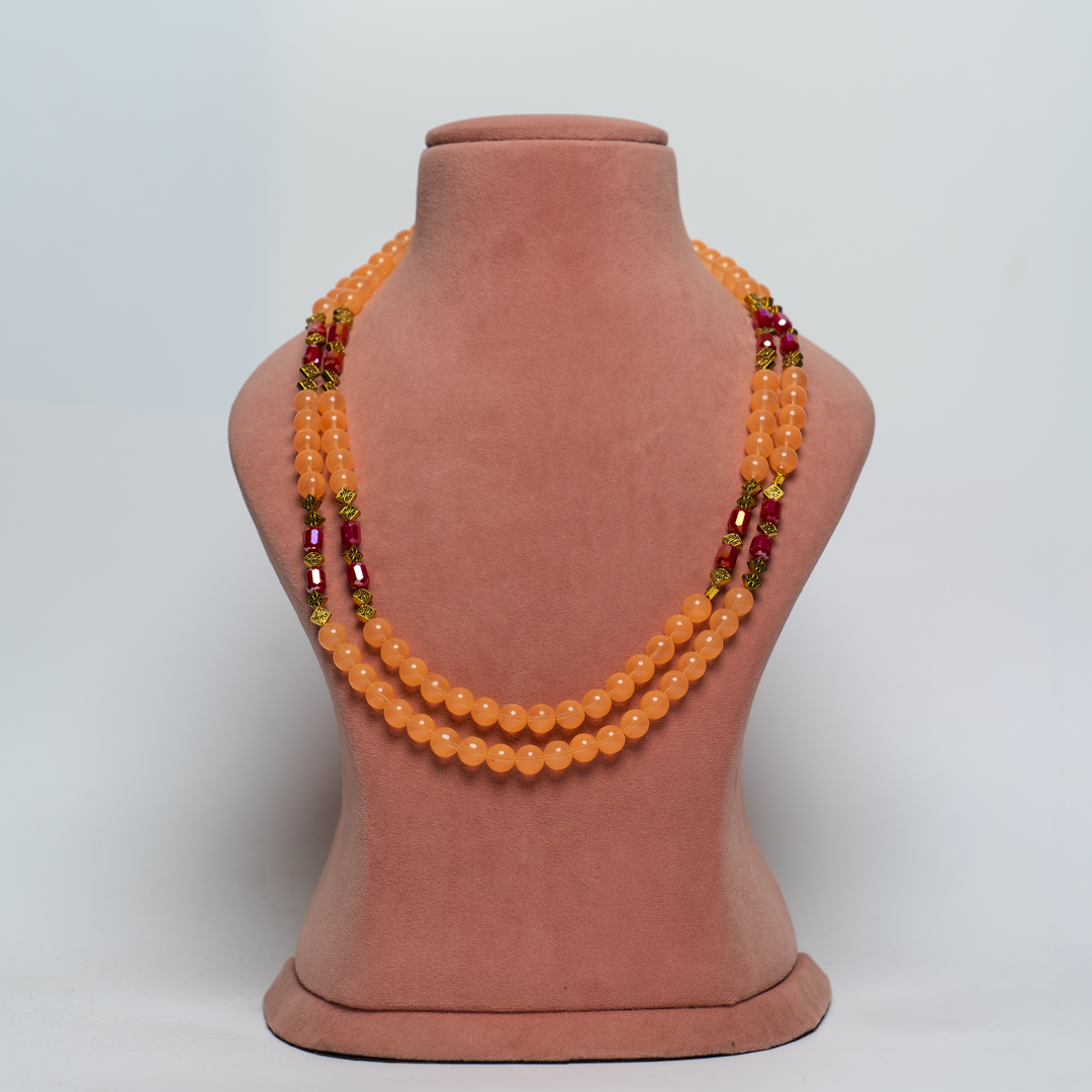 Beaded Necklace & Earring Set