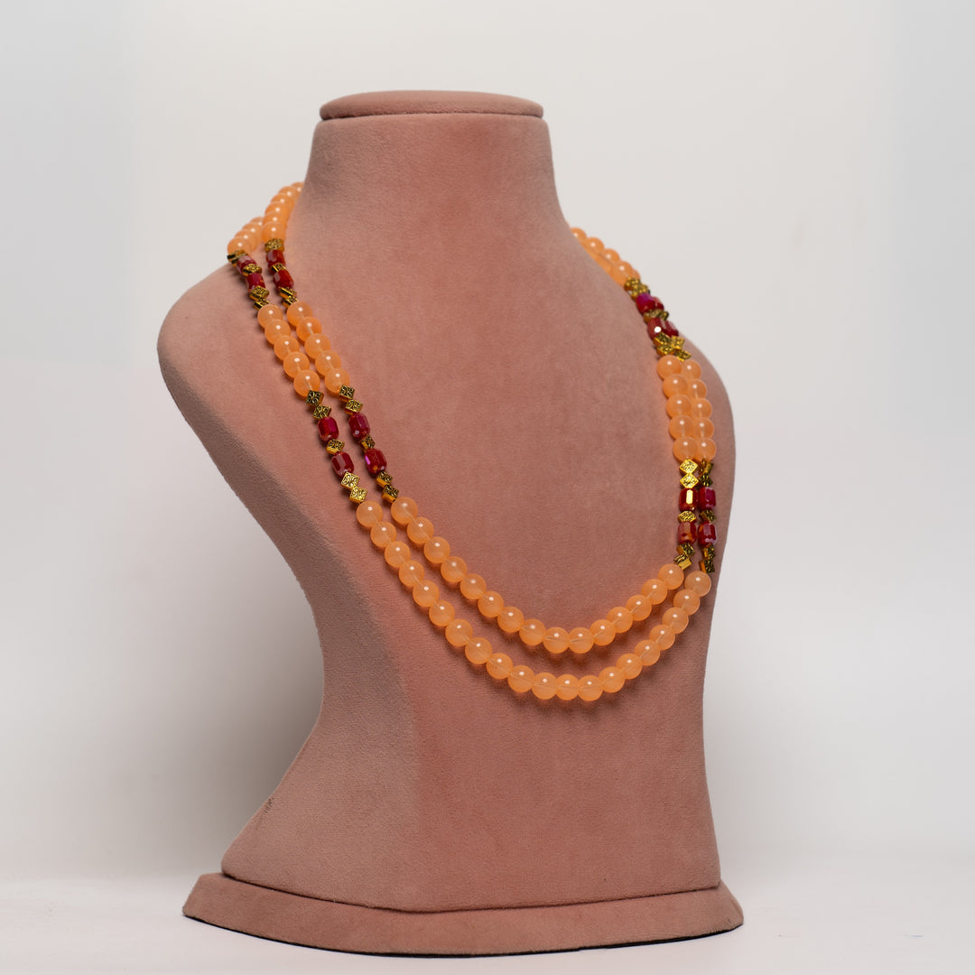 Beaded Necklace & Earring Set