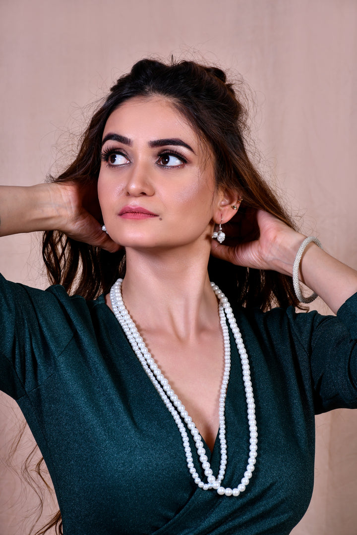 Stylish Pearl Bead Necklace