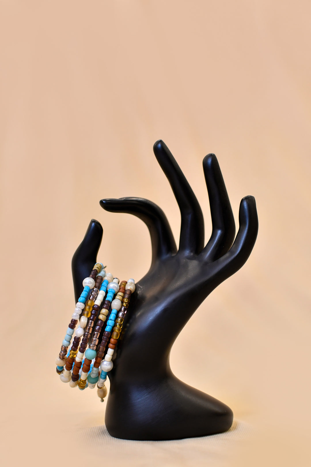 Seed Beads & Glass Pearl Beads Bracelet
