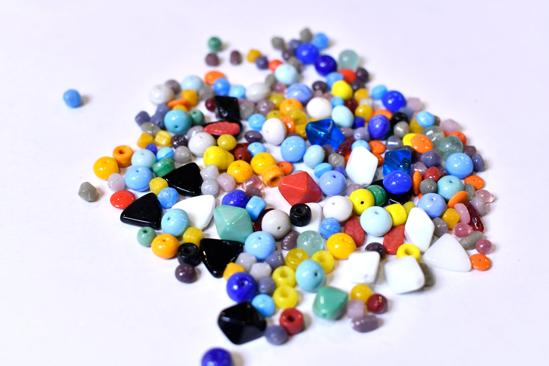Press Glass Beads