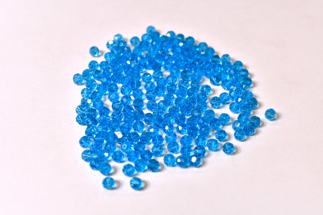 Faceted Glass Beads