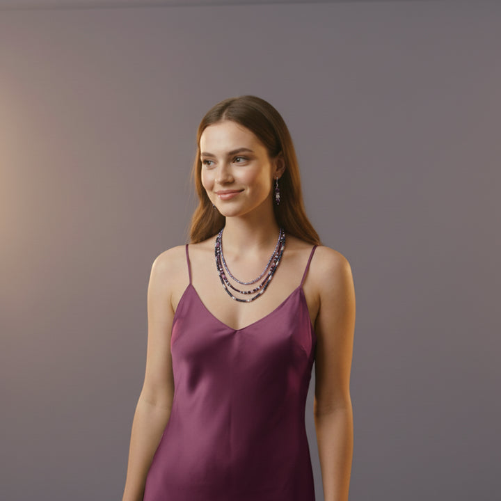 Trendy Stylish Seed Bead Necklace