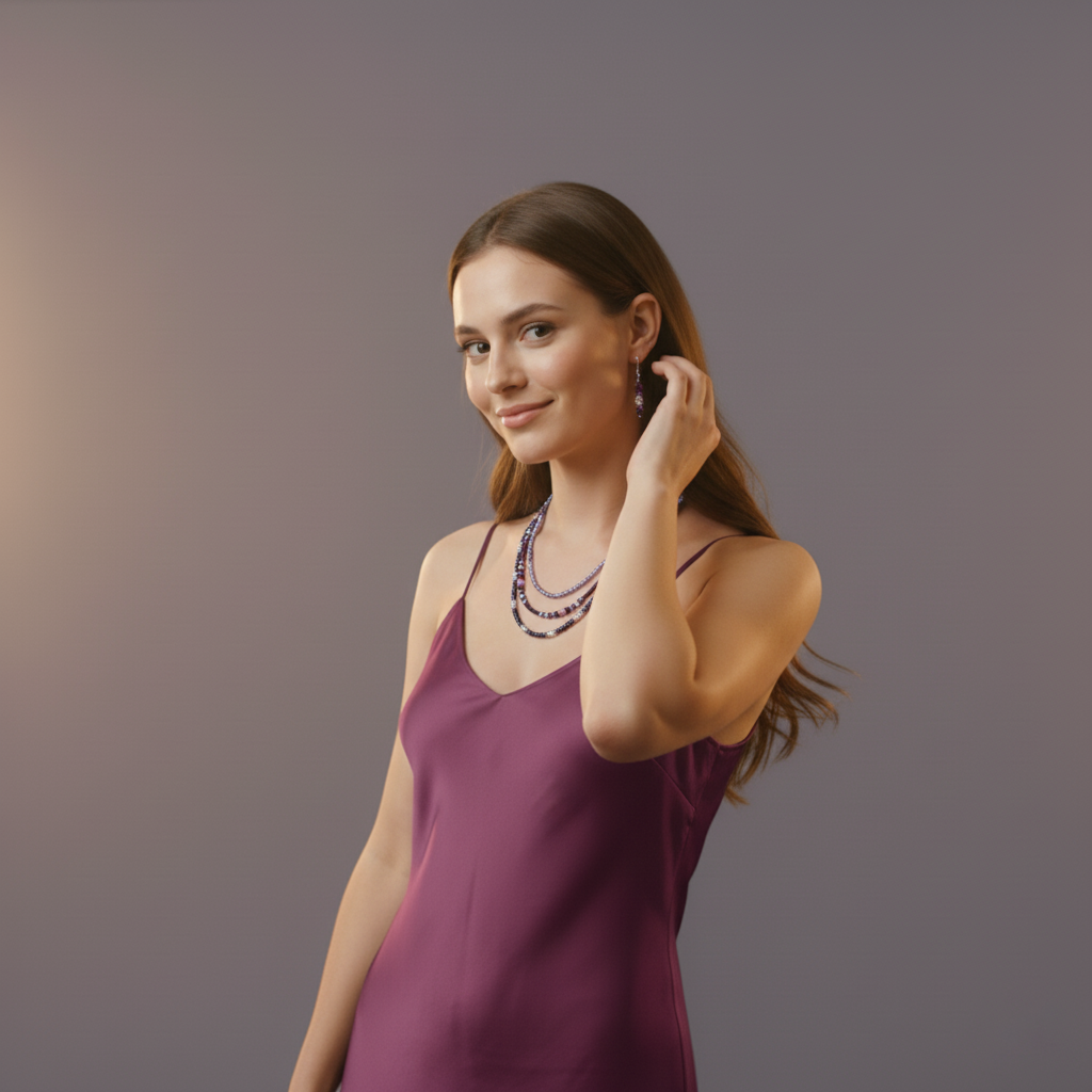 Trendy Stylish Seed Bead Necklace