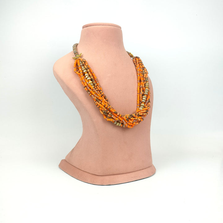 Stylish Seed Bead Statement Piece