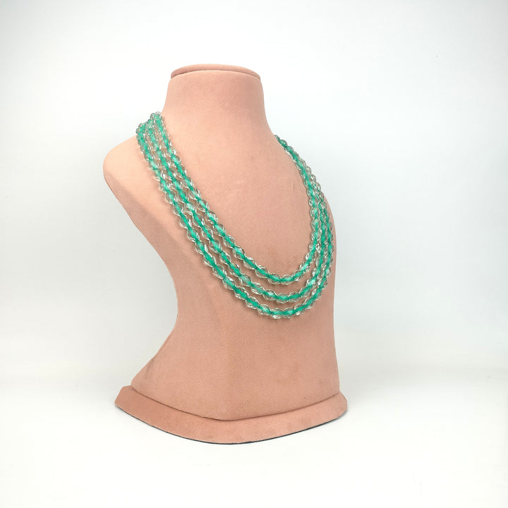 Trendy Faceted Bead Necklace