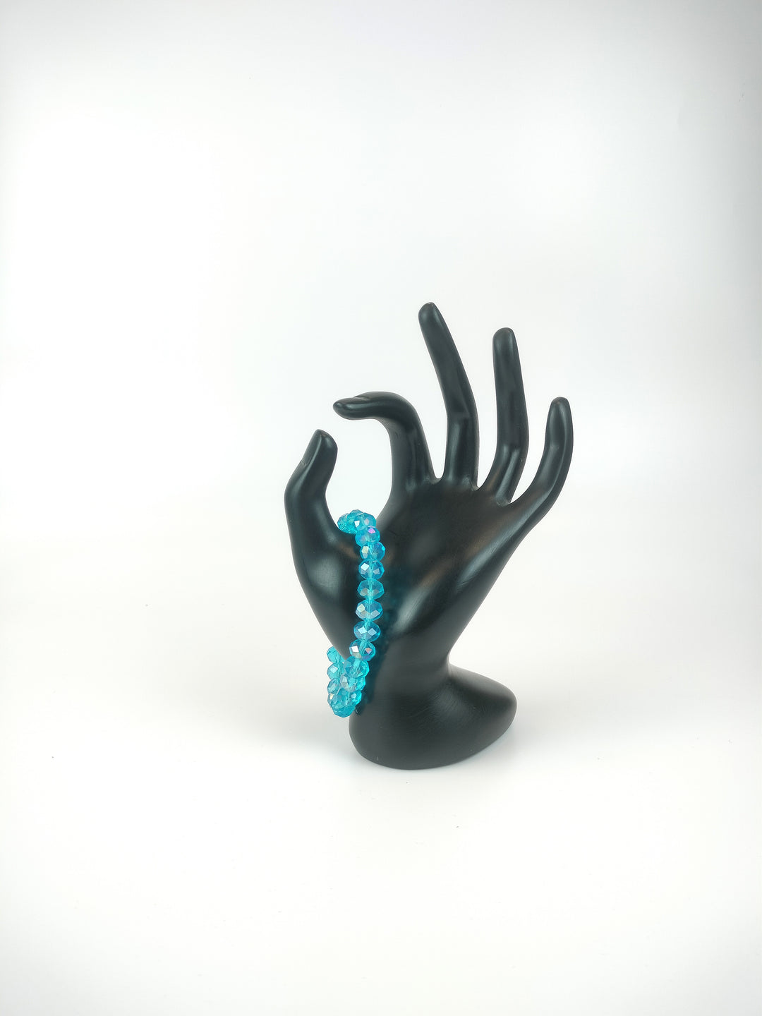 Shimmering Blue Crystal Bracelet Pack of 2 pic