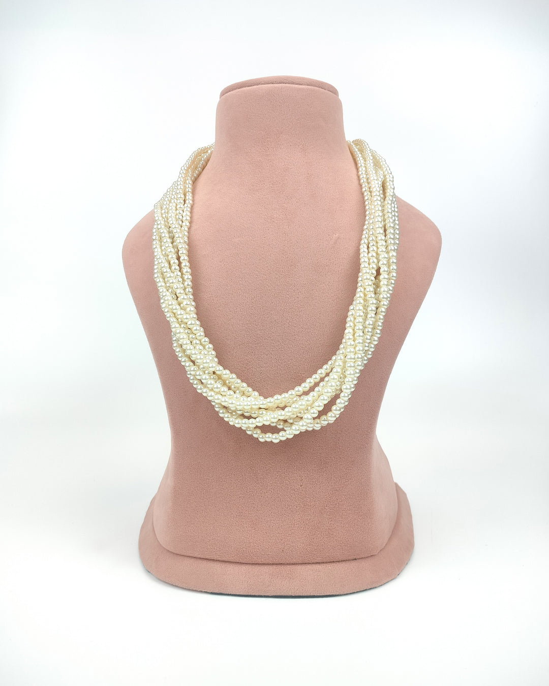 Multi-Strand Pearl Necklace Set