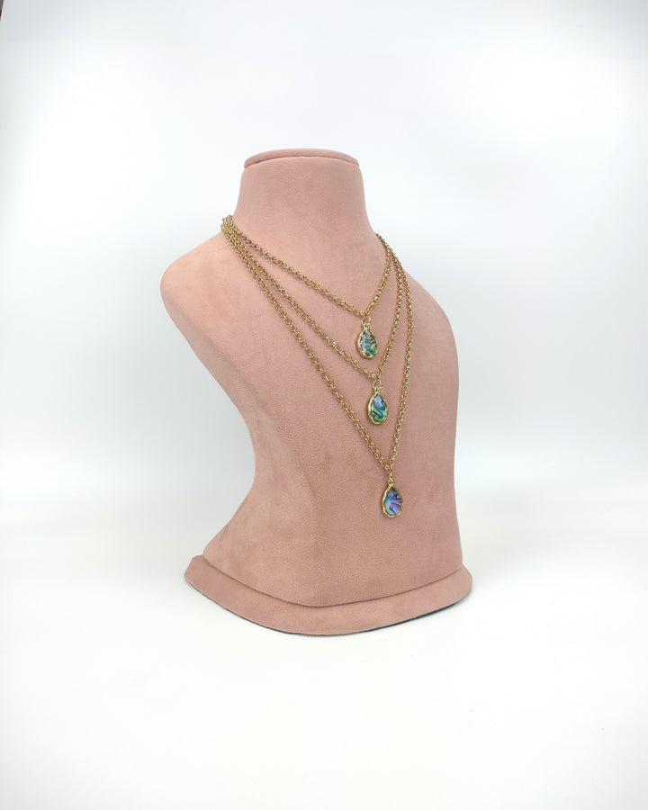 Layered Teardrop Necklace