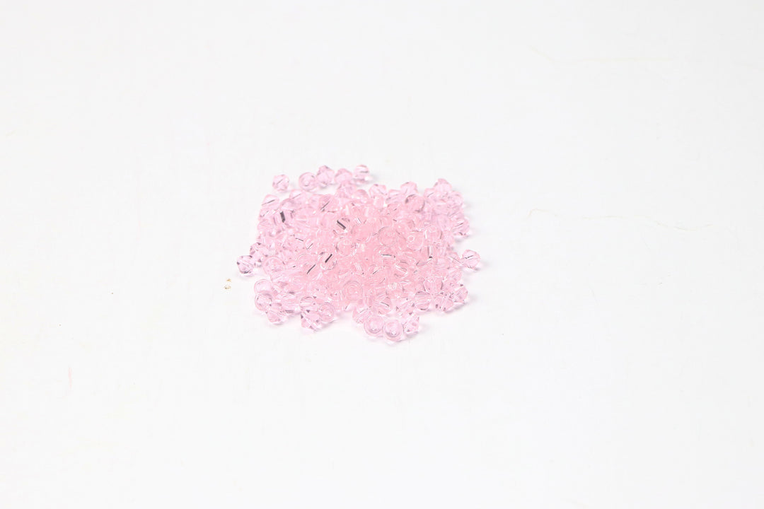 Pink Fancy Glass Bead In Bio-Cone Shape