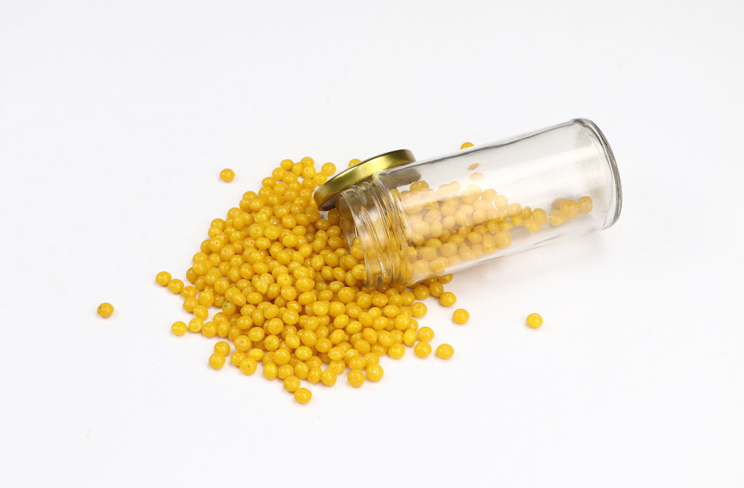 De-Lemon Premium Pressed Glass Beads