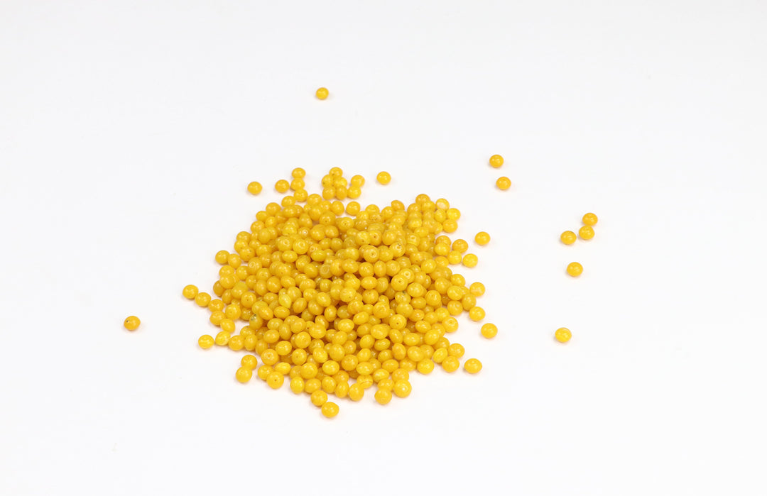 De-Lemon Premium Pressed Glass Beads
