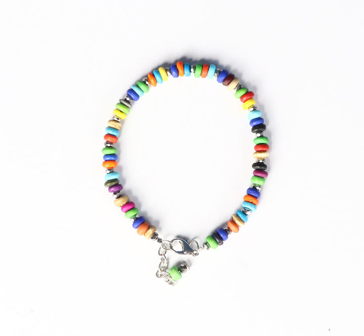 Stylish Bone Beads Anklet