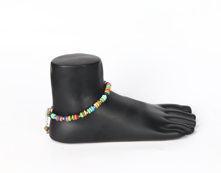 Stylish Bone Beads Anklet