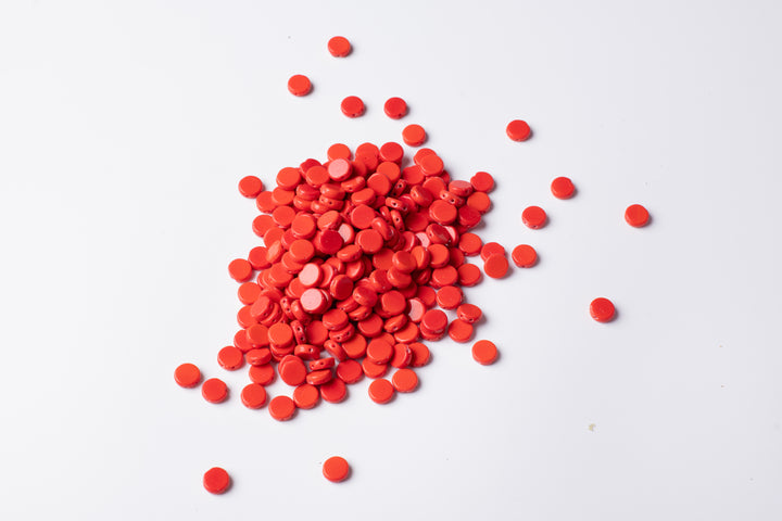 De-Lemon Premium Pressed Glass Beads