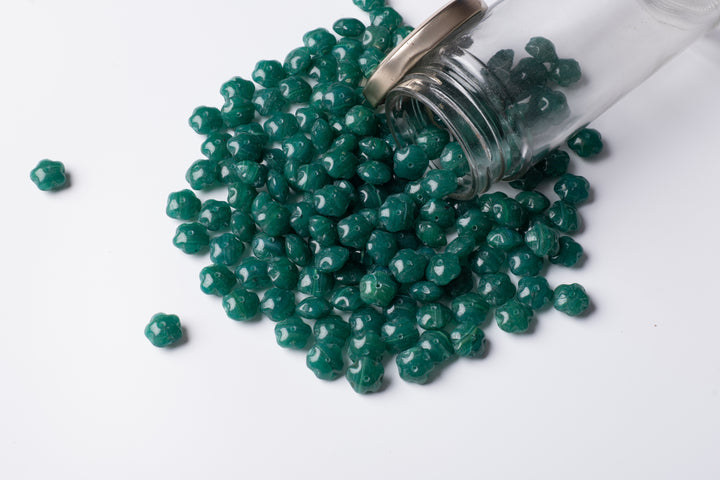 De-Lemon Premium Pressed Glass Beads