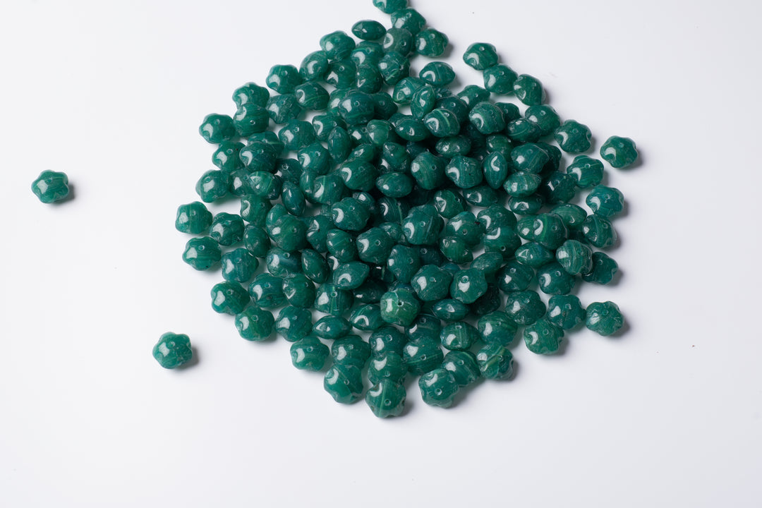 De-Lemon Premium Pressed Glass Beads