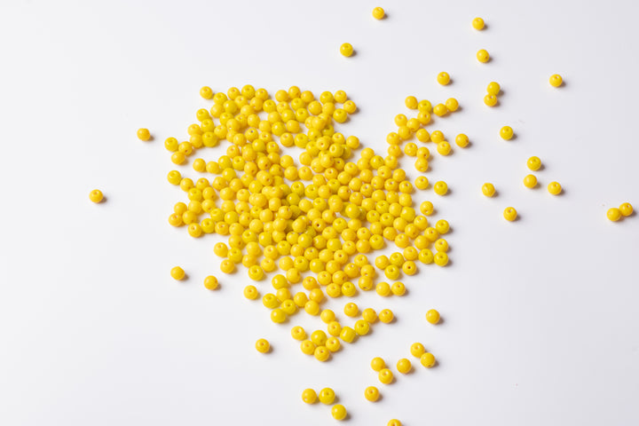De-Lemon Premium Pressed Glass Beads