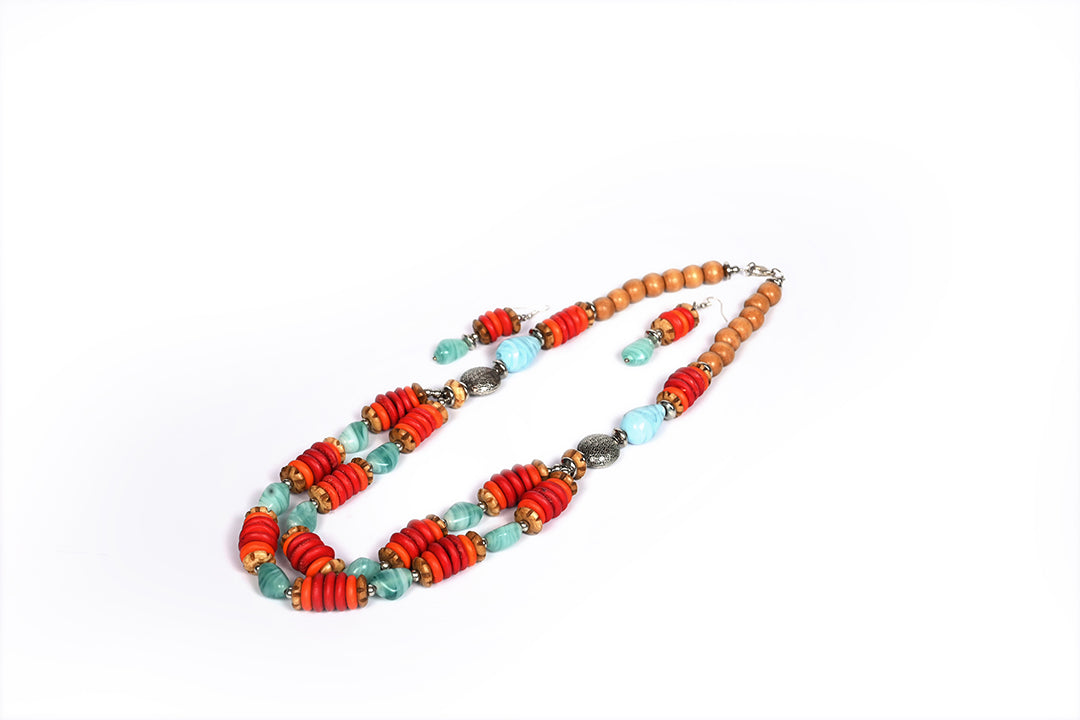 Multi Beads Necklace