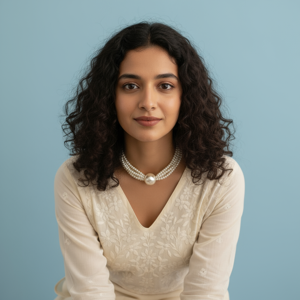 Classic Multi-Strand White Pearl Necklace and Earring Set