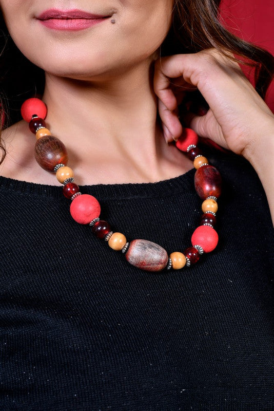 Horn Bead Necklace