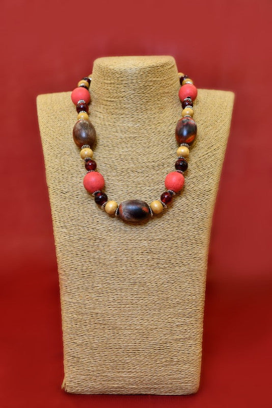 Horn Bead Necklace